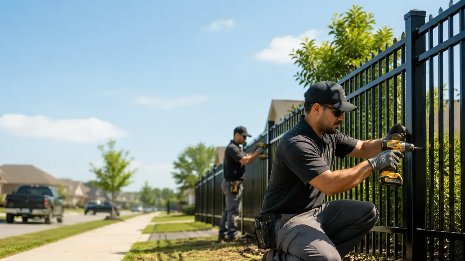Metal Fence Installation in Bentonia, MS